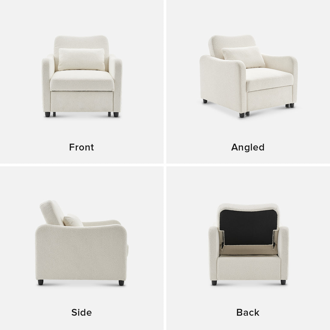 4-in-1 Convertible Sleeper Chair