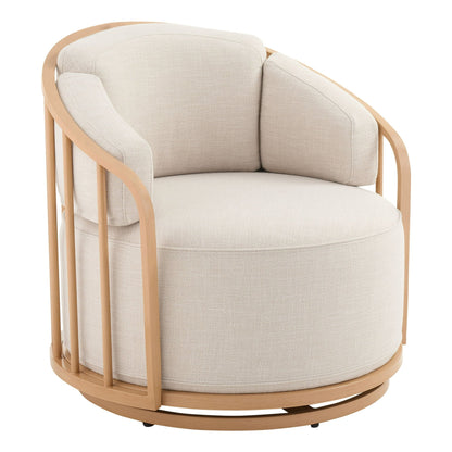 Swivel Birdcage Accent Chair