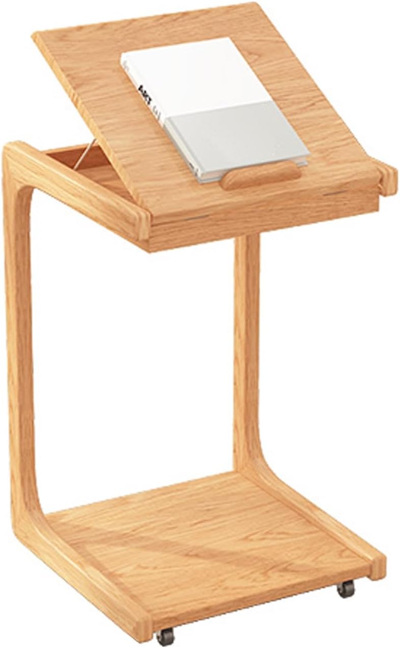Movable C Shaped Side Table