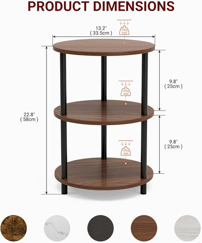 Small Round End Table
