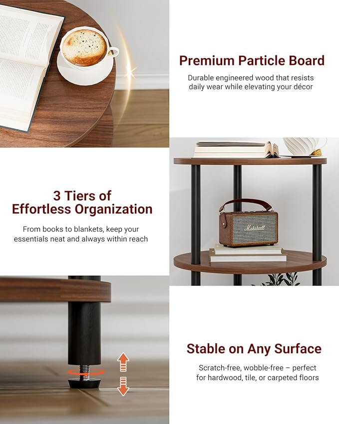 Small Round End Table