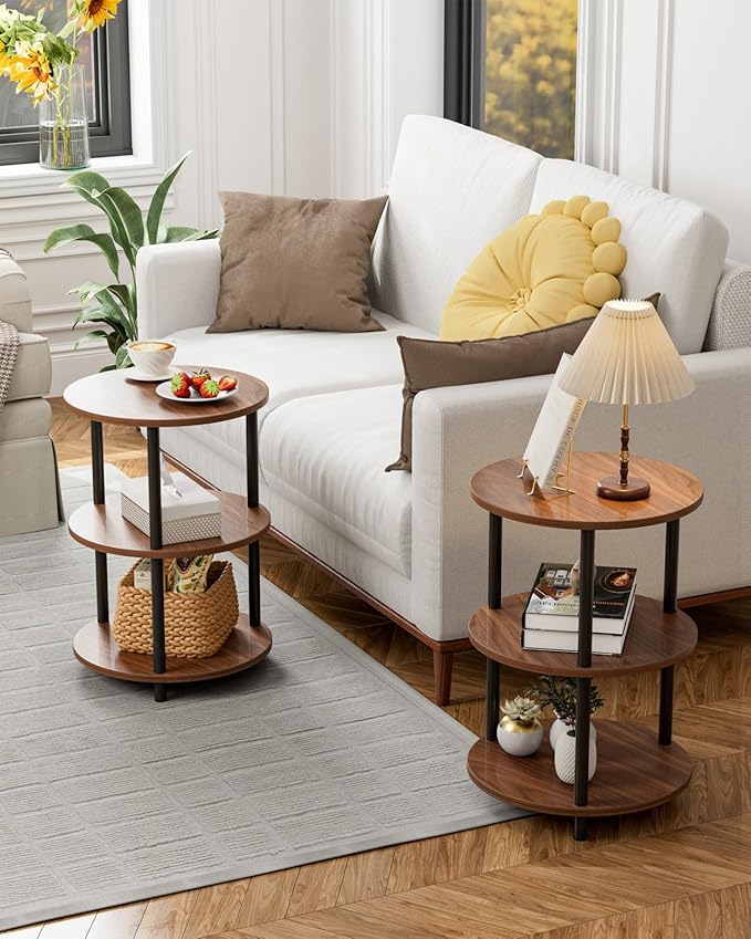 Small Round End Table