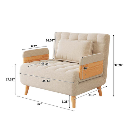 Kikumi Upholstered Sofa Chair