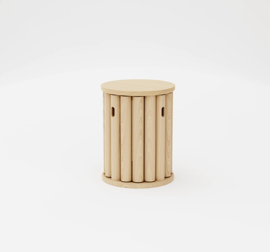 4-in-1 Stackable Stools Side Table