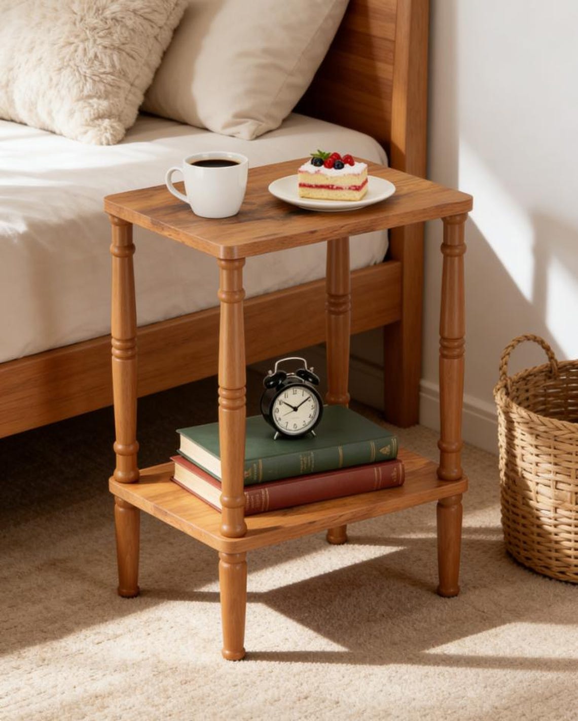 Vintage Narrow Side Table